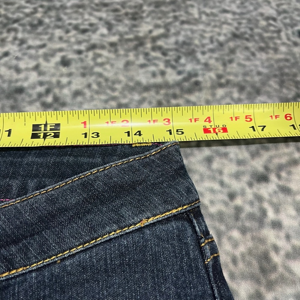 L7B by Little Big Jeans Womens 29x32 Blue Low Rise Flare Bootcut Vintage Y2K - Picture 9 of 16